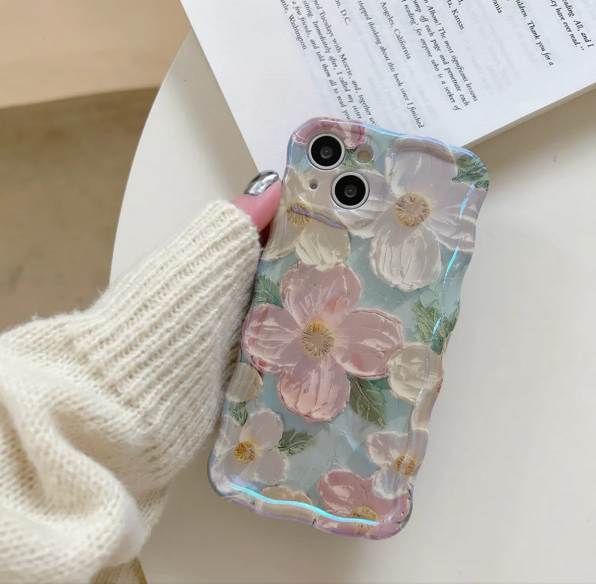 ๐ผ Elegant retro floral pattern case ๐ผ